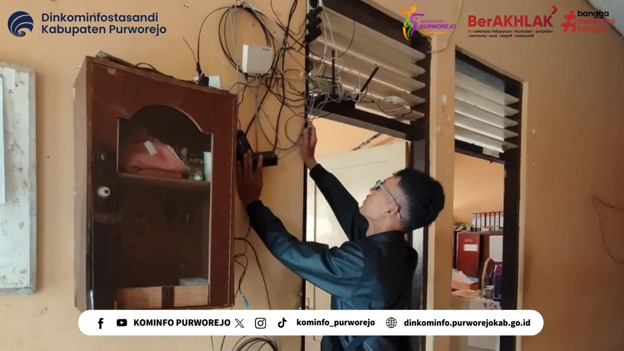 Akses Internet Pulih, Pelayanan Publik Kelurahan Tambakrejo Kembali Normal