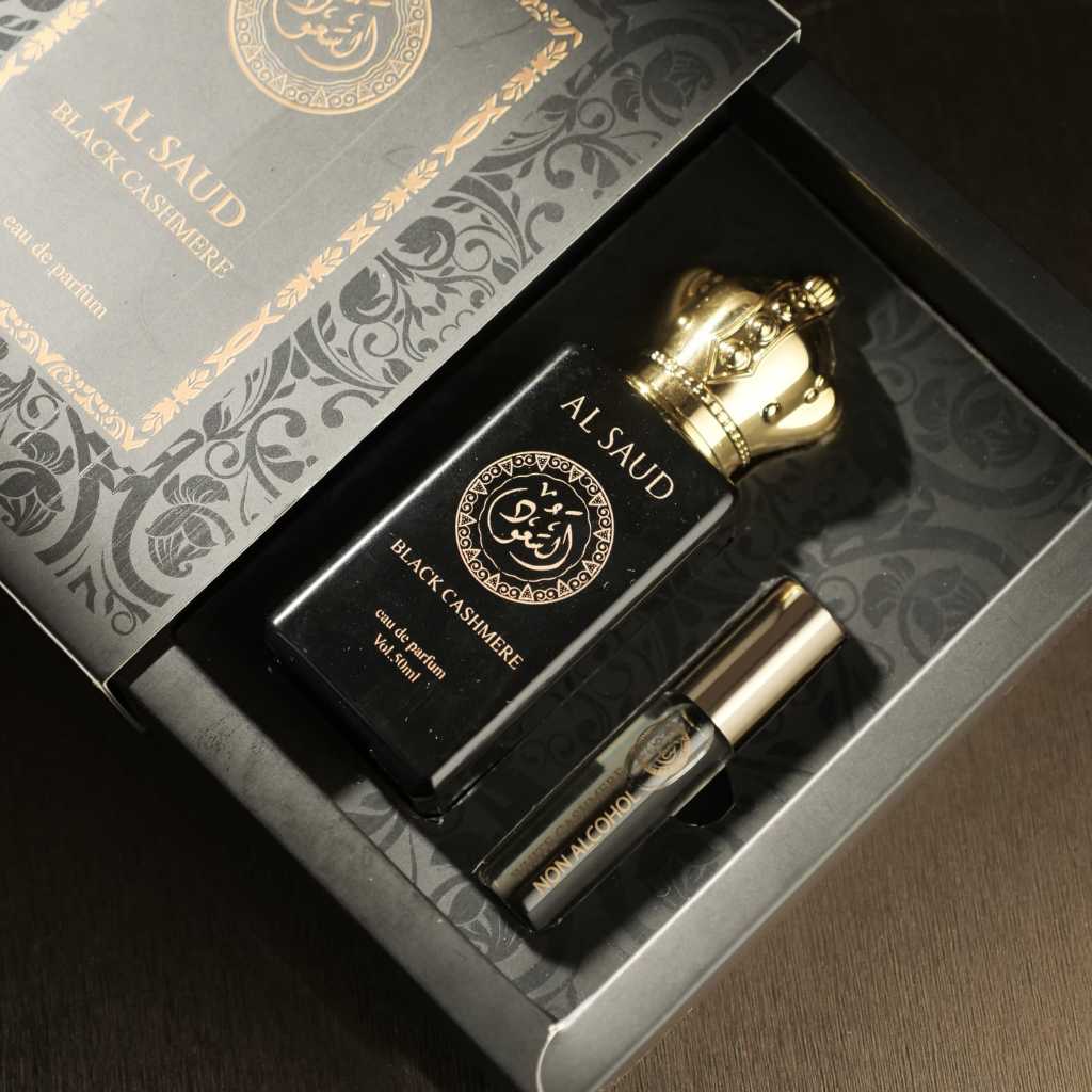 Rekomendasi Parfum Wanita Non-Alkohol Terbaik untuk Acara Malam Hari, Tahan Lama & Elegan 4 Al Saud Black Cashmere