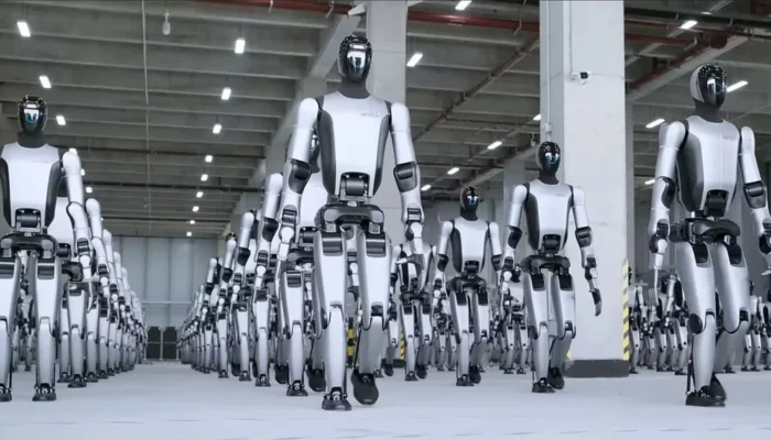 China Uji Robot Humanoid untuk Patroli Perbatasan Vietnam, Era Baru Keamanan Berbasis AI Dimulai