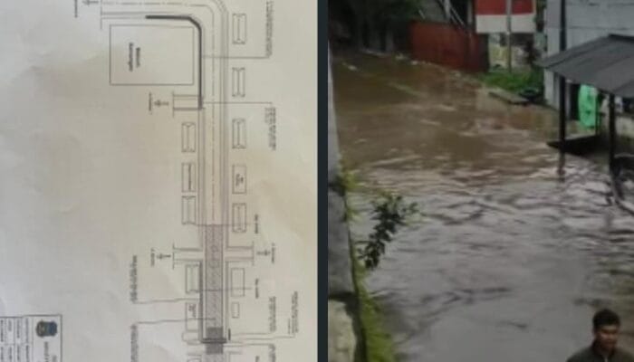 Desa Wanajaya Kembali Banjir, Mahasiswa Teriak Proyek Penanganan Banjir PUPR Gagal