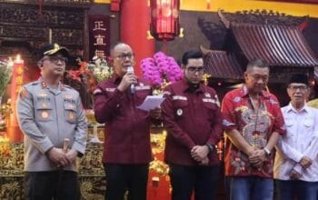 Wali Kota Sukabumi Hadiri Perayaan Tahun Baru Imlek di Vihara Widhi Sakti