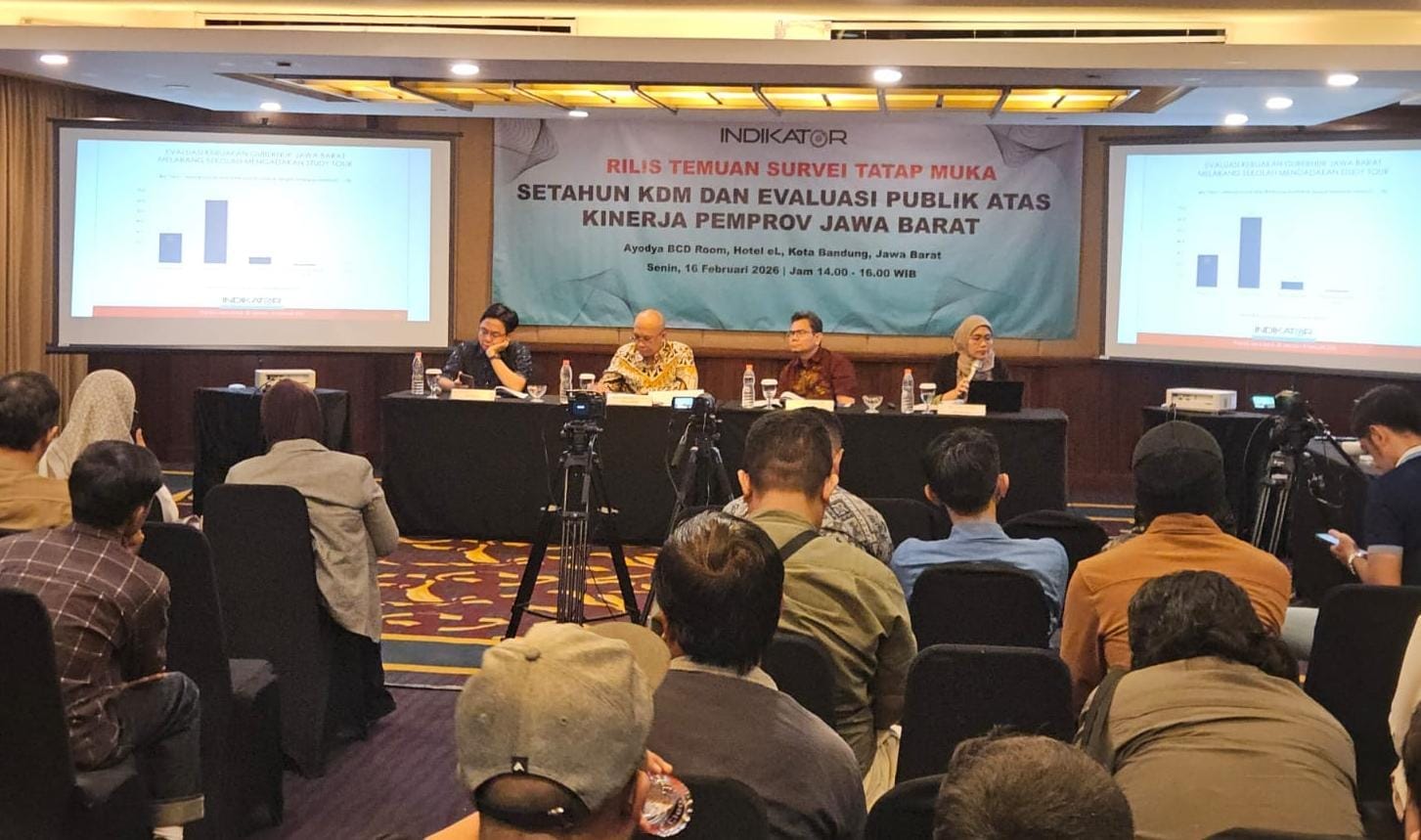 Lembaga Survei Indikator Politik Indonesia melakukan survei tingkat kepuasan terhadap pemerintahan Gubernur Dedi Mulyadi dan Wagub Erwan Setiawan. (Ist)