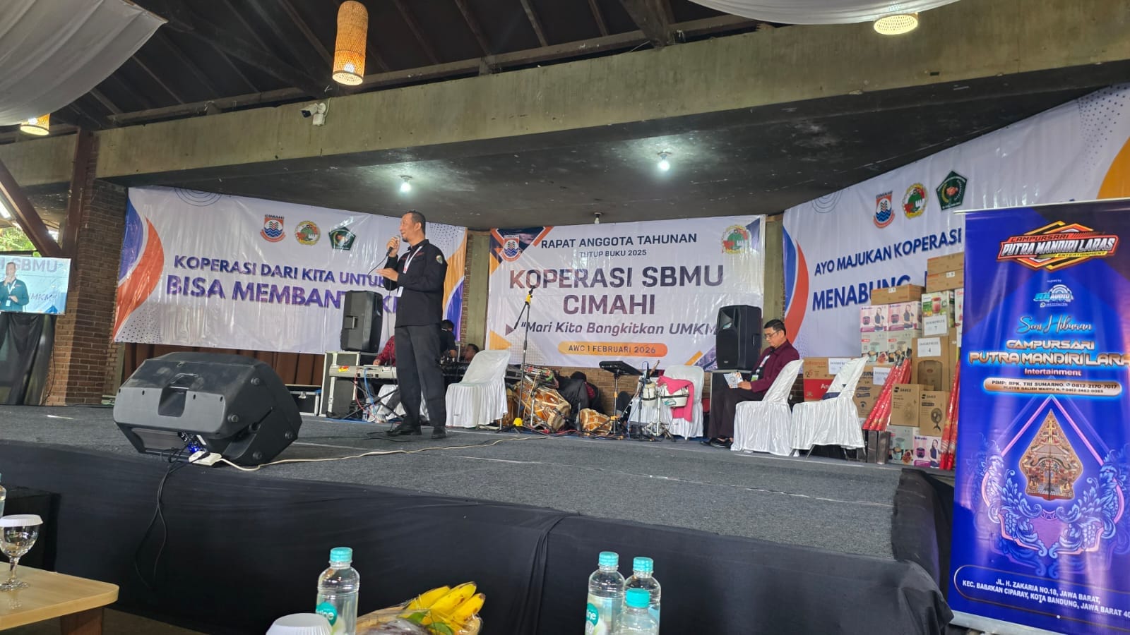 Sekretaris Komisi II DPRD Kota Cimahi, H. Yefi Abdullah, SE, menyampaikan pentingnya penguatan kelembagaan koperasi sebagai pilar utama ekonomi masyarakat. (XJabar)