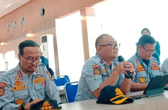 Kepala Dinas Perhubungan (Diahub) Jawa Barat Dhani Gumelar memaparkan jalur macet mudik nontol di Jawa Barat. (Ist)