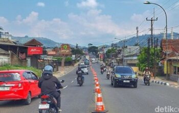 H-7 Lebaran 16 Ribu Kendaraan Melintas di Jalur Nagreg Menuju Garut dan Tasikmalaya