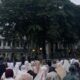Ribuan jamaah salat idulfitri di Balai Kota Bandung. (Ist)