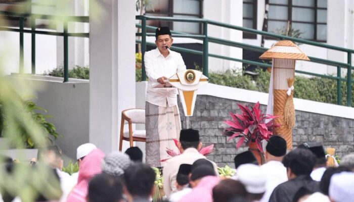 KDM Mohon Maaf kepada Warga Jabar di Momen Idulfitri 1447 H di Gedung Sate