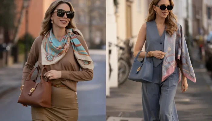 4 Teknik Styling Scarf ala Alexandra Lapp x Buttonscarves