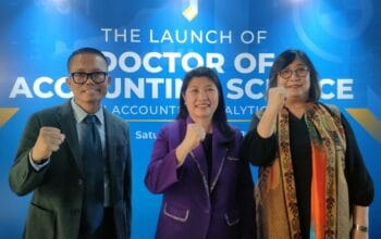 Binus University resmi meluncurkan Doctor of Accounting Science, program doktor baru yang dirancang merespons transformasi profesi akuntansi di tengah derasnya adopsi kecerdasan buatan.