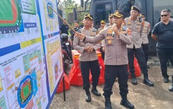 GBLA Aman Terkendali! 2.316 Personel Kawal Laga Panas Persib vs Bali United