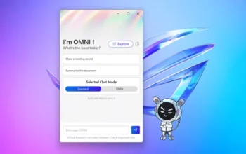 Cara Update Omni di Laptop Asus, AI Offline Bertenaga Llama 3 untuk Ryzen AI 300