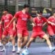 timnas futsal indonesia mulai memasuki pusat pelatihan. (FFI)
