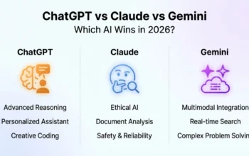 Perbandingan lengkap Claude Opus 4.7 vs ChatGPT vs Gemini 2026: benchmark SWE-bench, context window 1 juta token, fitur unggulan, kekurangan, dan harga mulai $0.