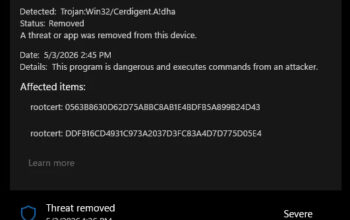 Microsoft Defender Hapus Sertifikat Root DigiCert, Koneksi SSL Perusahaan Terganggu