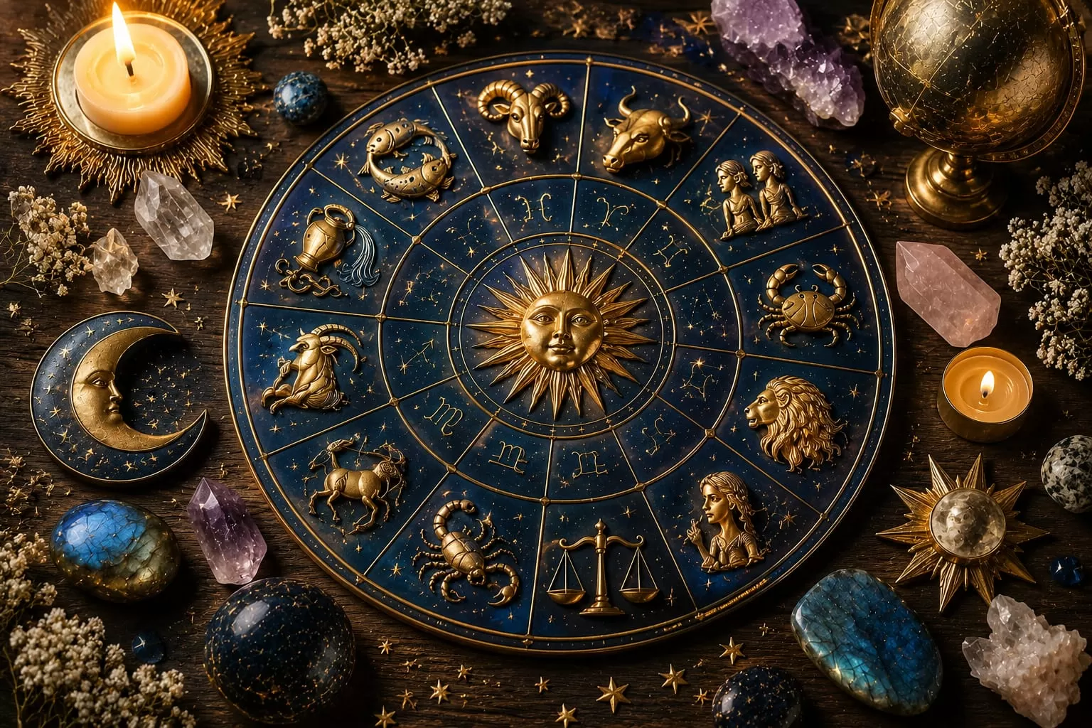 Ramalan zodiak lengkap Jumat 8 Mei 2026 — Bulan di Aquarius aspek harmonis Chiron. Cek horoskop karier, asmara, pendidikan, dan keluarga semua zodiak.