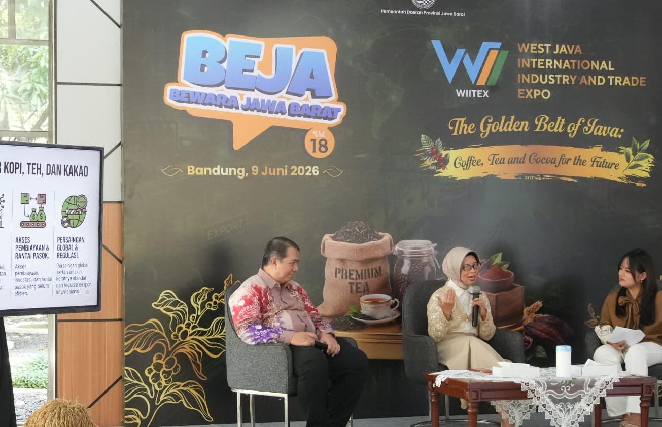 WIITEX 2026 Siap Dorong Ekspor Kopi, Teh, dan Kakao Jawa Barat ke Pasar Global 12-14 Juni 2026 di Summarecon Mall Bandung. (Istimewa)