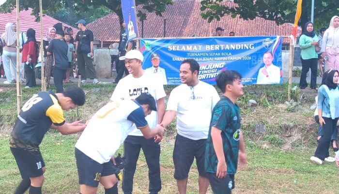 Turnamen Baraya H Jenal Aripin Cup II Dongkrak Pendapatan Pedagang dan UMKM
