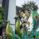 Parade budaya Asia Africa Festival (AAF) 2026 dipadati ribuan warga Bandung. (Ist)