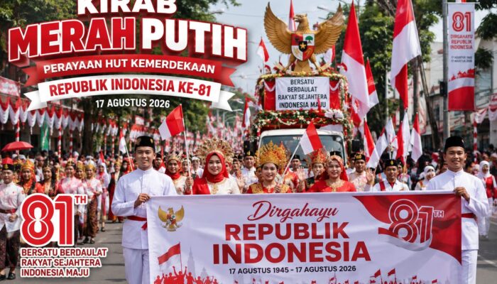 Kirab Merah Putih HUT Kemerdekaan ke-81 di Jabar, Simak Rutenya
