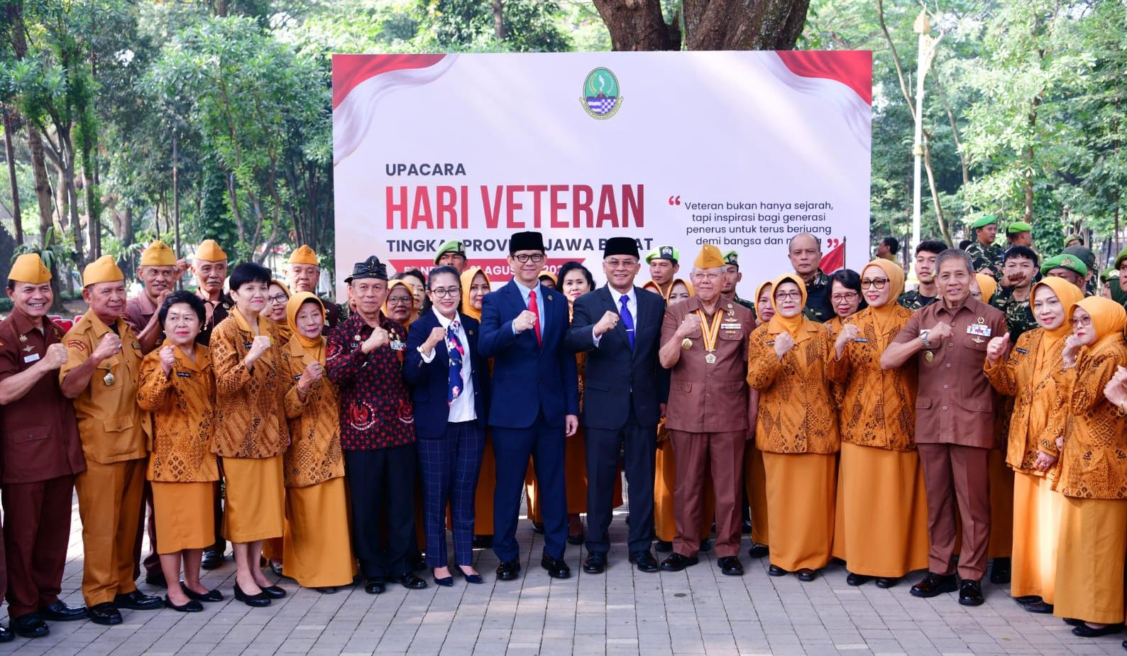 wagub erwan di hari veterang
