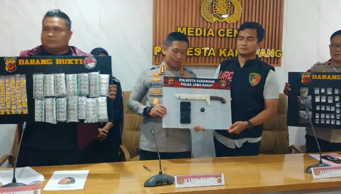 Komplotan Begal Sadis di Karawang Akhirnya Diringkus Polisi,Beraksi di 12 TKP 