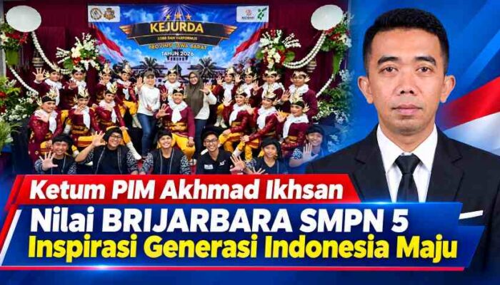 Ketum PIM Akhmad Ikhsan Nilai BRIJARBARA SMPN 5 Inspirasi Generasi Indonesia Maju