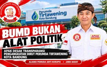 BUMD Bukan Alat Politik, APAK Minta Pemkot Bandung Transparan Soal Seleksi Dirut Tirtawening 4 file 00000000ab7082119d2c9d90434f1ed6