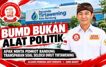 BUMD Bukan Alat Politik, APAK Minta Pemkot Bandung Transparan Soal Seleksi Dirut Tirtawening 8 file 00000000fefc821198c13245d15d9ec6
