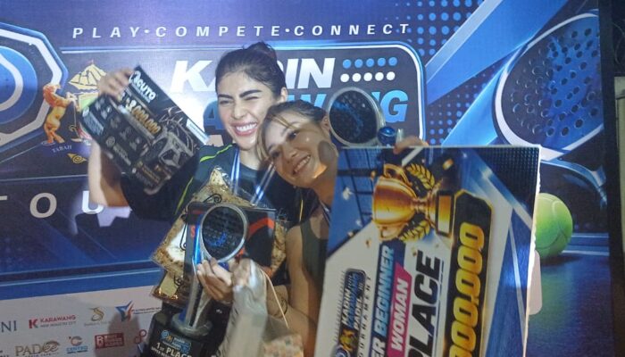 Kadin Kota Bogor Rebut Gelar Kampiun di Karawang Padel Tournament 2026