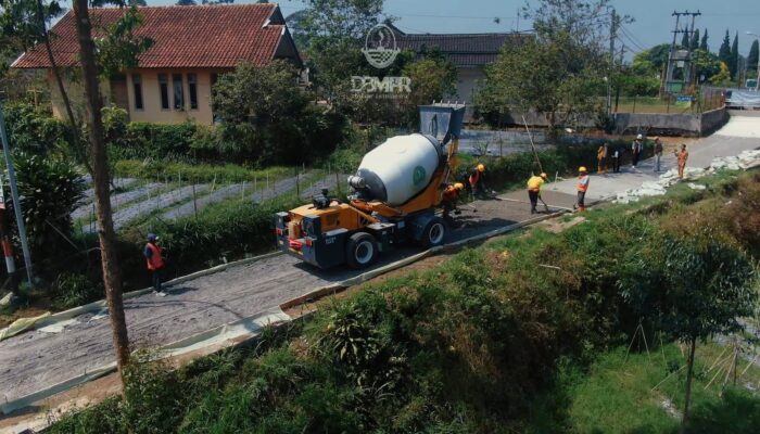 Masalah Jalan Rusak di Wilayah Terpencil Teratasi, Pemprov Jabar Luncurkan 18 Mobile Batching Plant